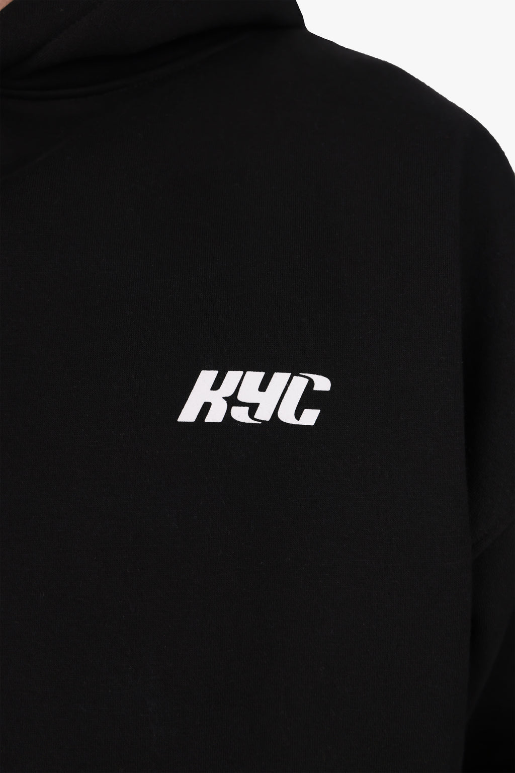 KYC HD PRINT HOODIE BLACK