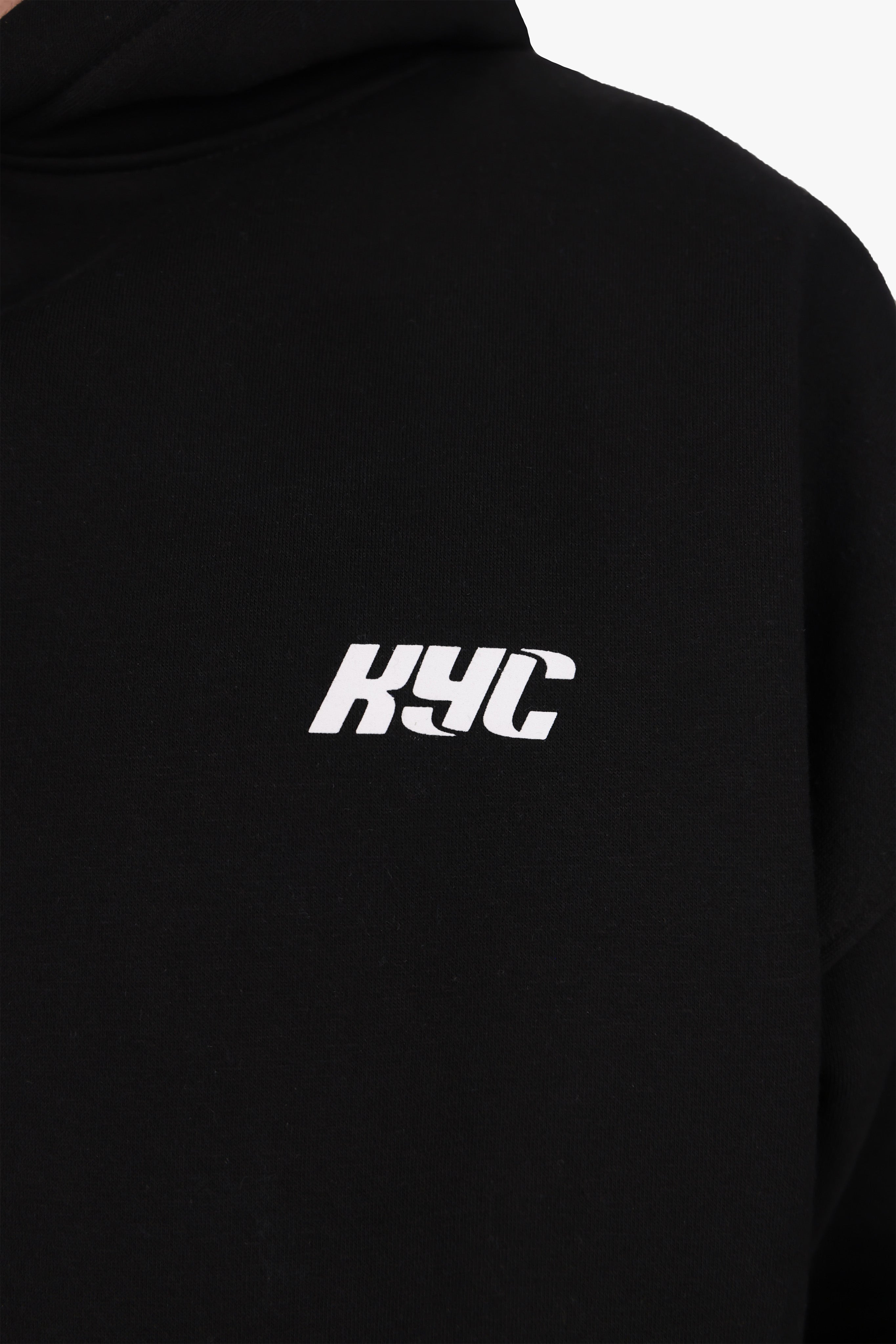 KYC HD PRINT HOODIE BLACK