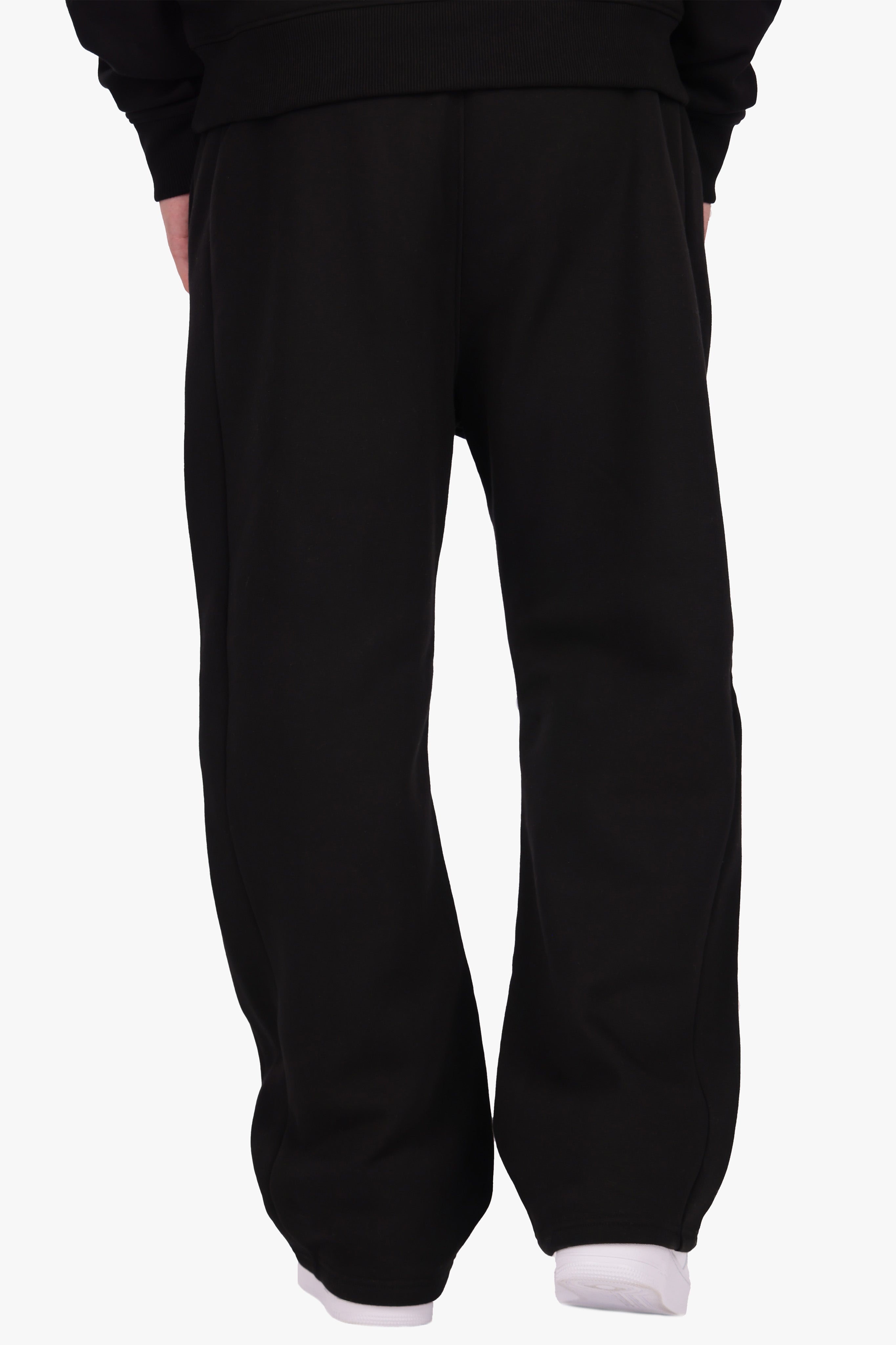 KYC OPEN LEG JOGGER BLACK