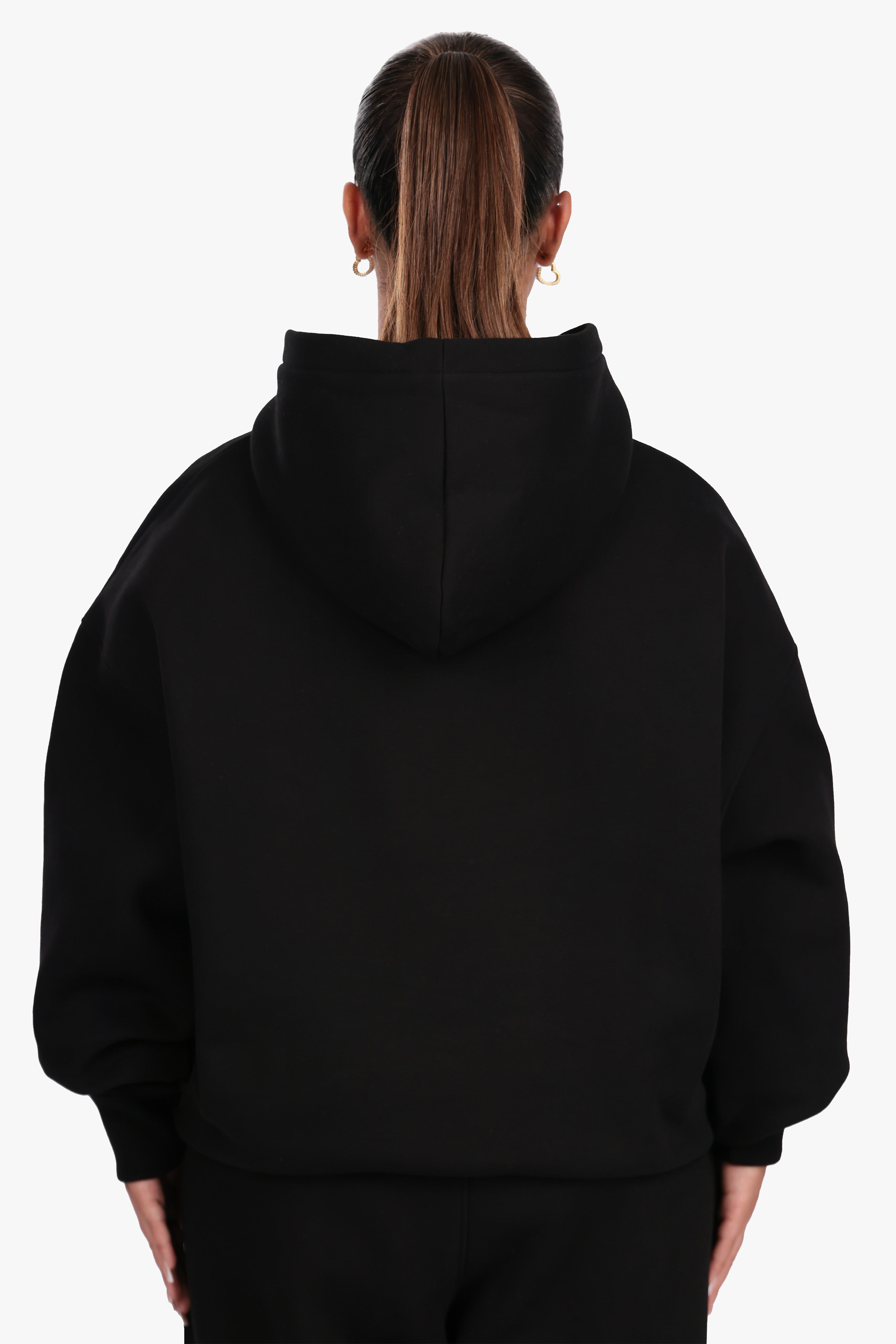 KYC HD PRINT HOODIE BLACK