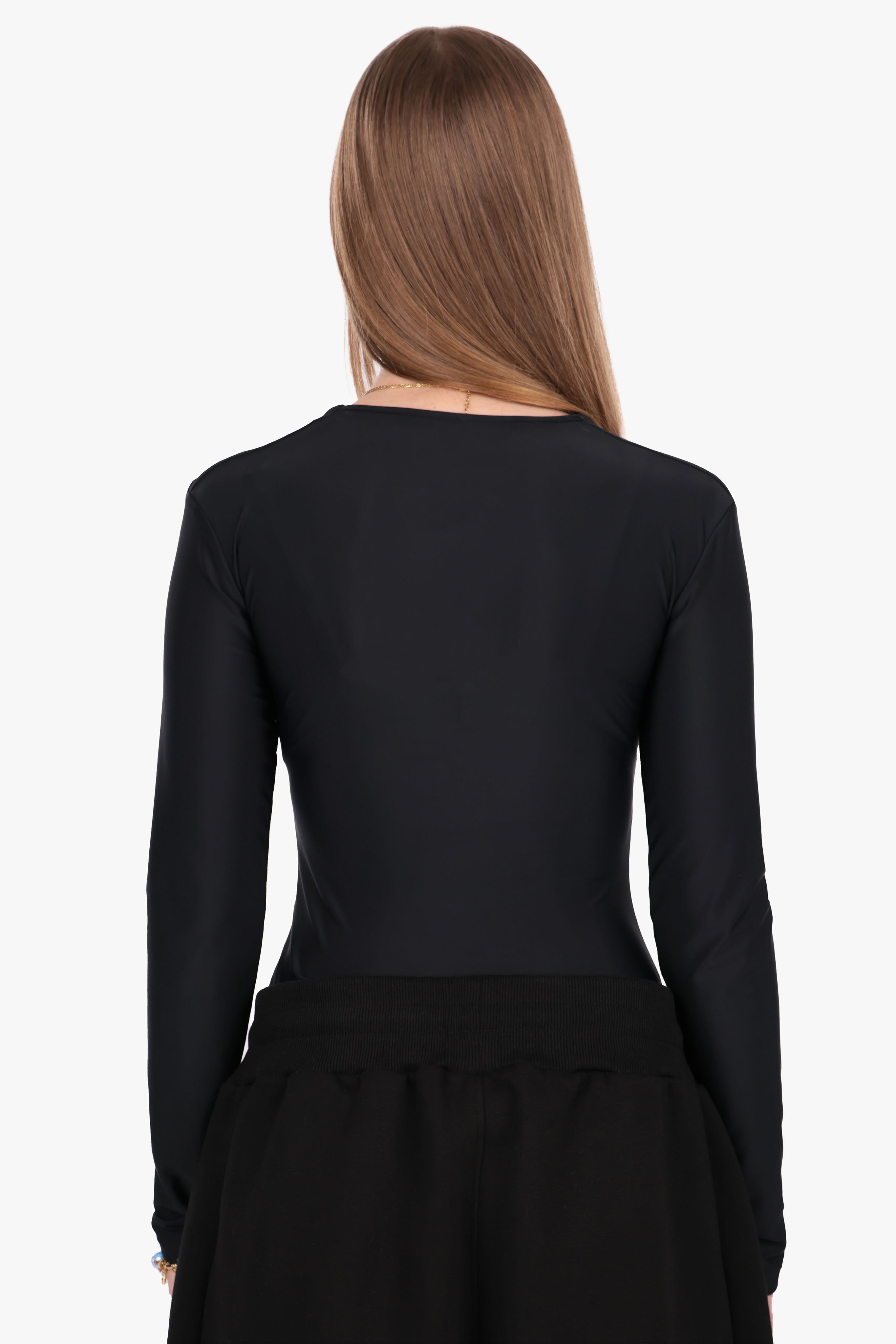 KYC HD PRINT BODYSUIT BLACK